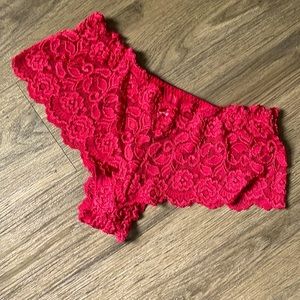 NWOT Cabernet Women's Red Panties Size Medium - Bundle and Save